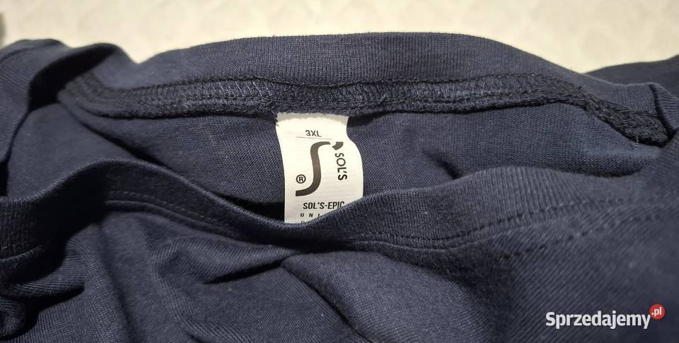 Koszulka krótki rękaw Tshirt granatowa Amazon Czeladź