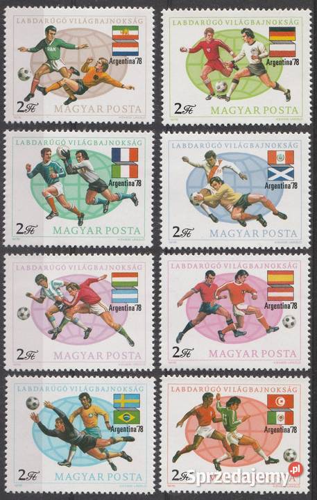 WĘGRY MŚ 1978 ARGENTYNA MUNDIAL CZYSTE Łódź