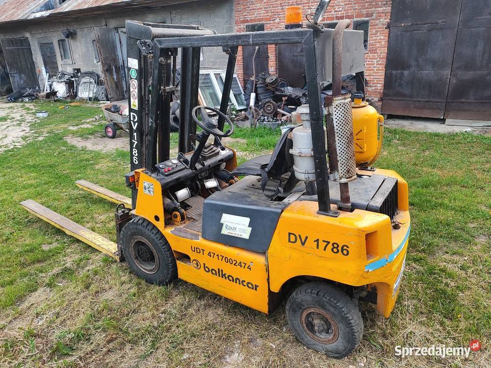 Wózek widłowy widlak paleciak 25 tony balkancar diesel Motoryzacja Zgierz sprzedam