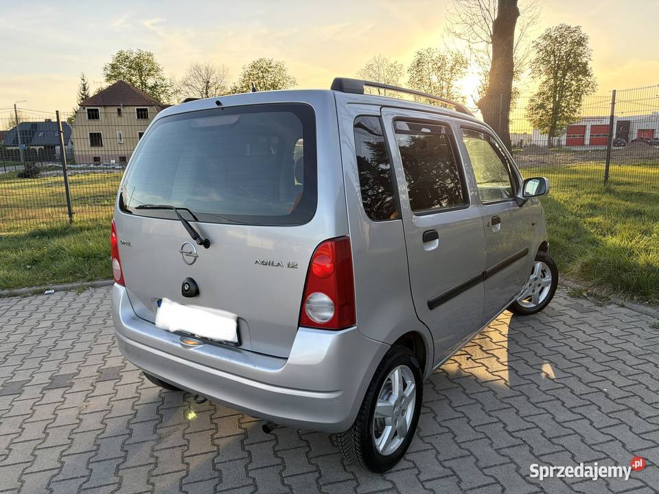 Miejski samochód Opel Agila 12i 75 Ostrów Wielkopolski