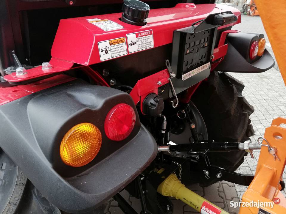 Traktor komunalny TYM TE40 38 wspomag rewers łódzkie Kobiele Wielkie sprzedam