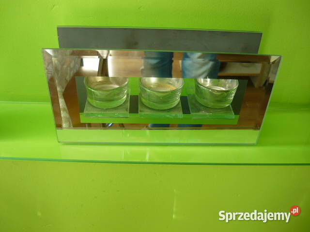 Lustrzany świecznik Myszków