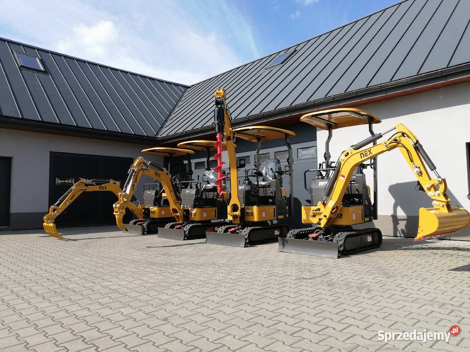 Minikoparka Nex N12 joystick Yanmar 3TNV70 śląskie Cieszyn