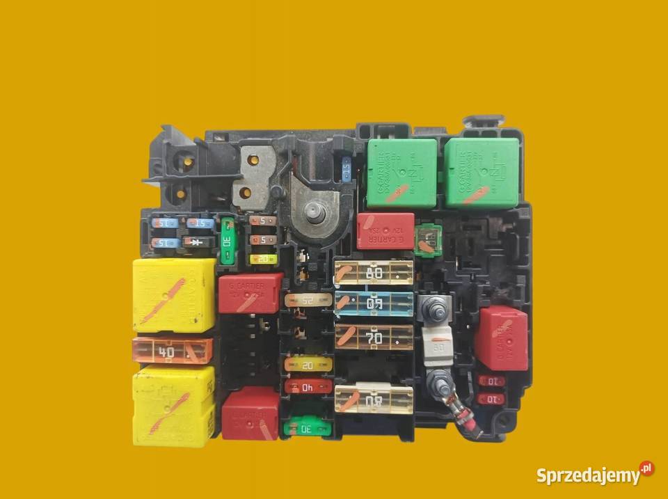 SKRZYNKA BEZPIECZNIKÓW 9804848480 12 B Peugeot osobowe sprzedam