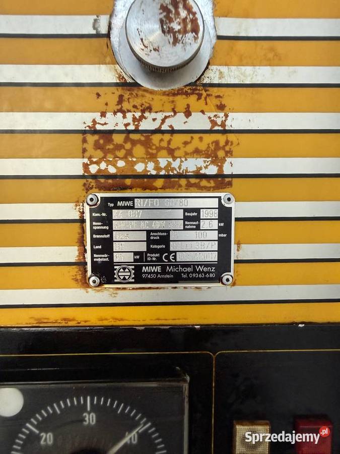 Piec piekarniczy MIWE Rollin RIF0 6080 Pozostałe Skierniewice