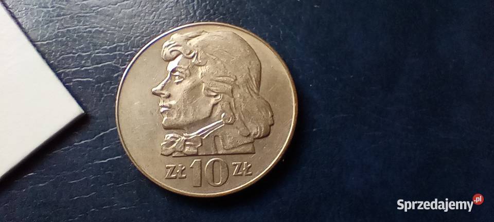 Stare monety 10 złotych 1969 Tadeusz Kościuszko Lesko