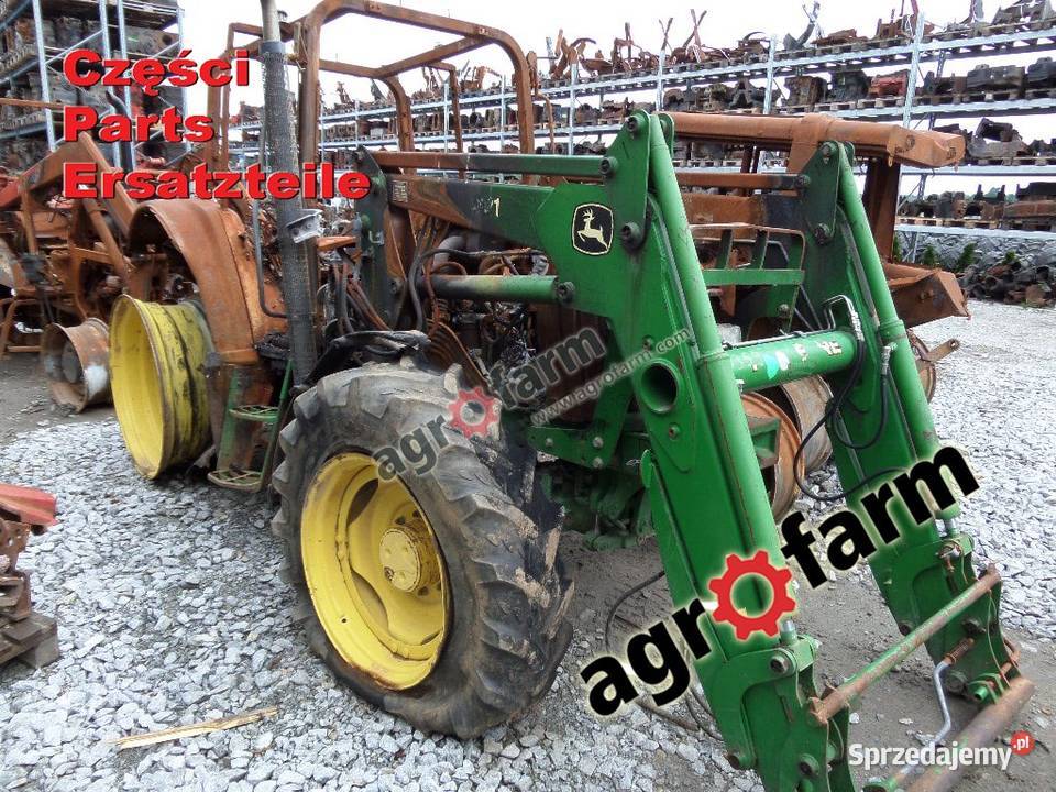 John Deere 6220 części skrzynia biegów silnik Pozostałe Byków