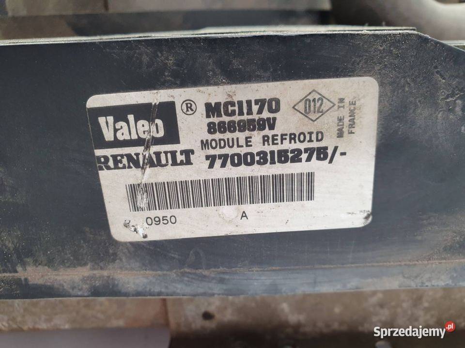 PAS PRZEDNI CHŁODNICE OPEL MOVANO 7700315275 Lipno