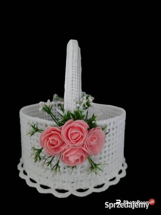 Koszyk Wielkanocny biały podkarpackie Dębica