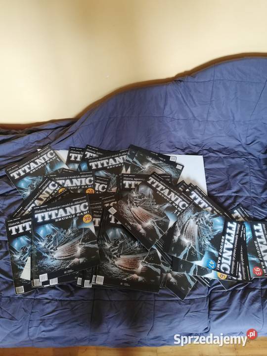 Model Titanica drewno metal sprzedam