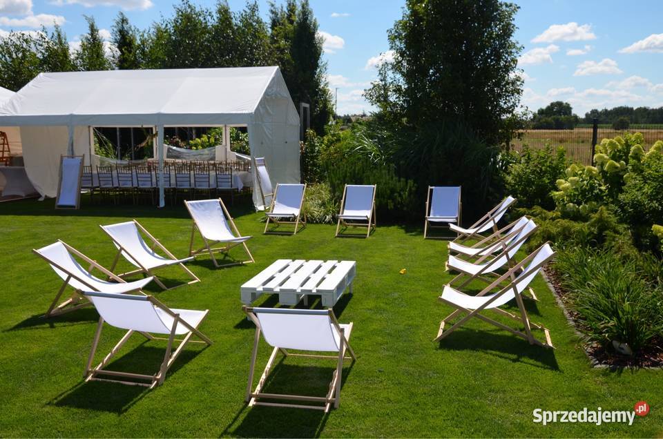 Strefy chillout relaksu namioty leżaki kanapy Warszawa