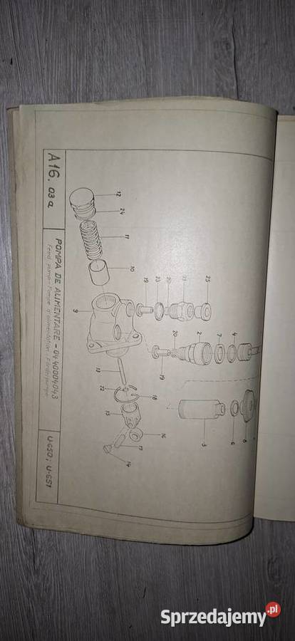 UTB Motor Engine Parts Catalogue Instrukcja wielkopolskie Łęczyca
