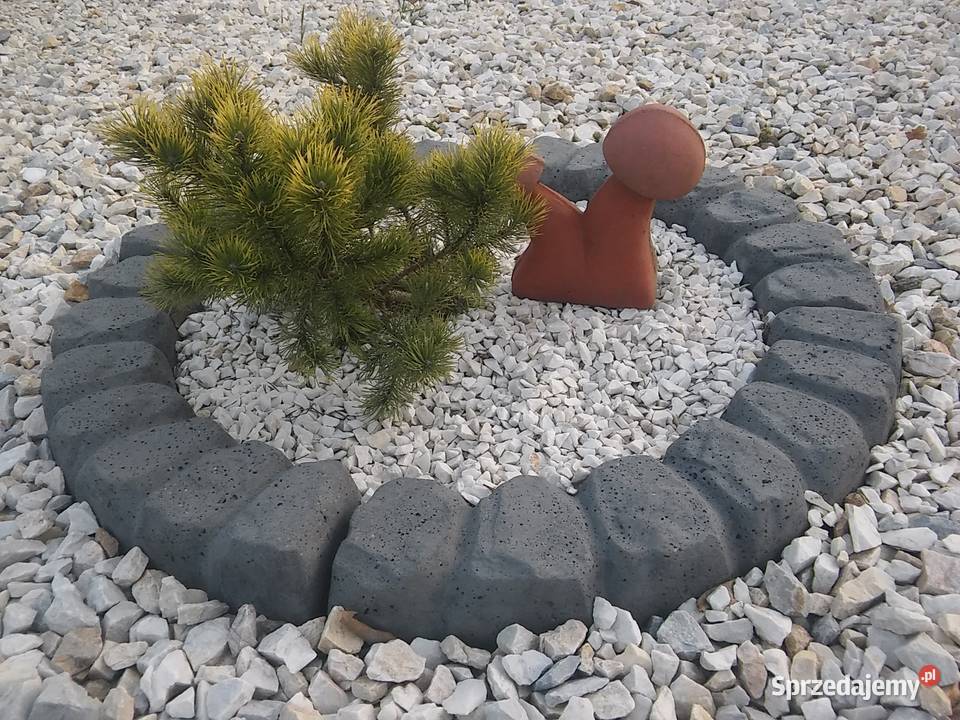 krawężnik ozdobny imitacja kostki brukowej