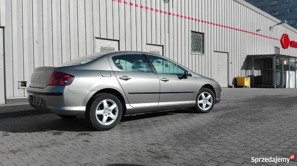 Peugeot 407 2006 Super Stan brązowy Łódź