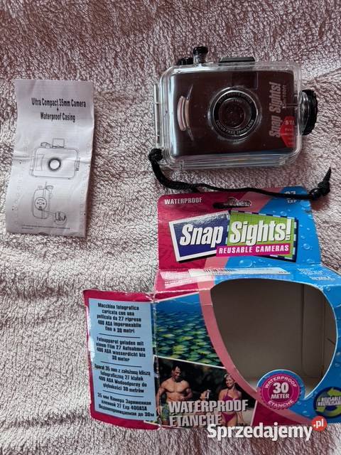 Aparat Snap Sights do zdjęć podwodnych Aparaty Wiązowna sprzedam