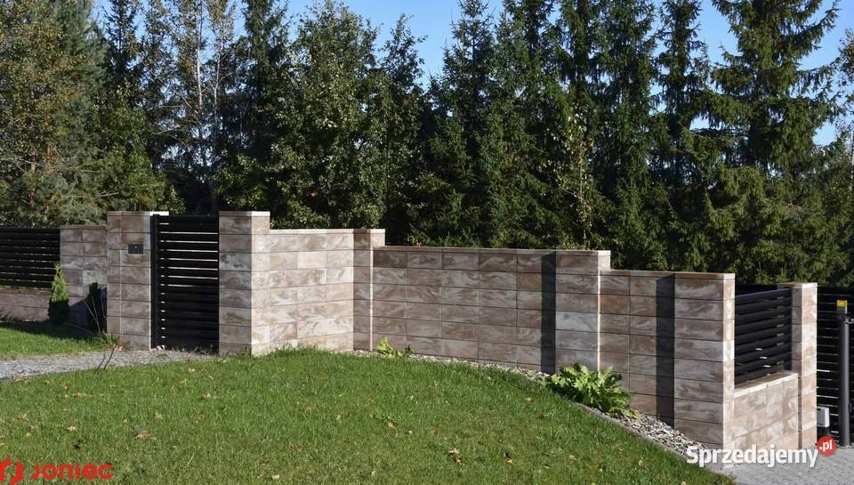 Bloczki ogrodzeniowe JONIEC ROMA HORIZON 504 x małopolskie Miechów