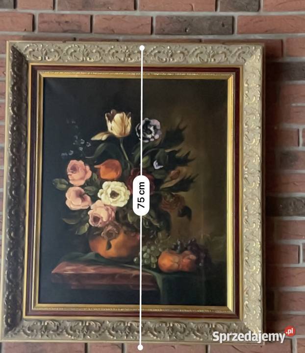 Obrazy rama pozlacana Chrząstowice sprzedam