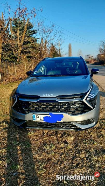 Kia sportage hev GT line 202223 szary wielkopolskie Leszno