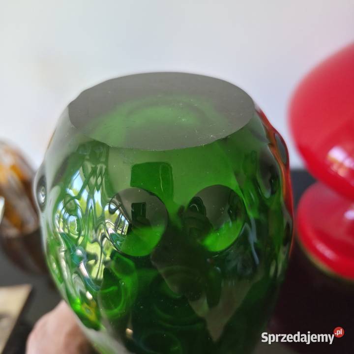 Ananas Ząbkowice szklany wazon Wazony Tychy