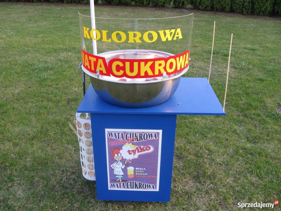 Nowa maszyna do waty cukrowej wata cukrowa ATEST Warszawa sprzedam