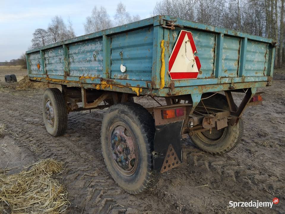 Przyczepa sztywna Sanok d 35 mazowieckie Grabów nad Pilicą sprzedam