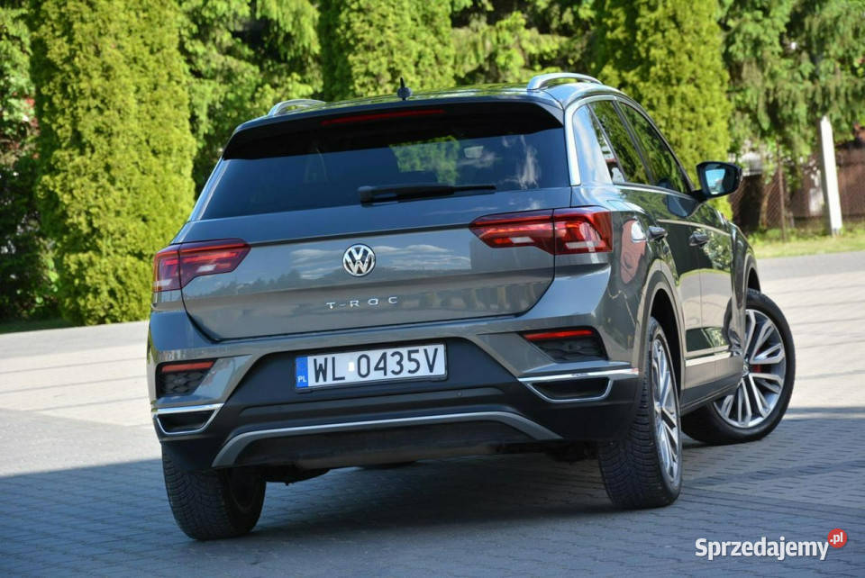 Volkswagen TRoc Navi Radar ACC Front Assit Lane Ostrów Mazowiecka