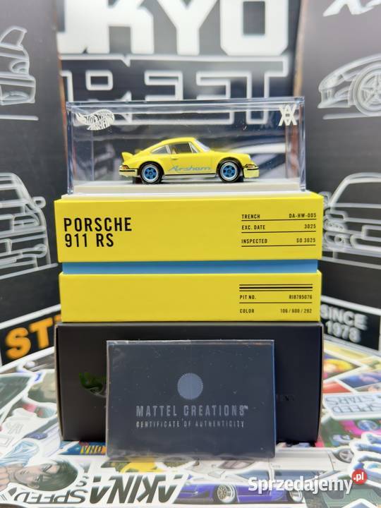 Hot Wheels RLC Daniel Arsham Porsche 911 Rsa BOX