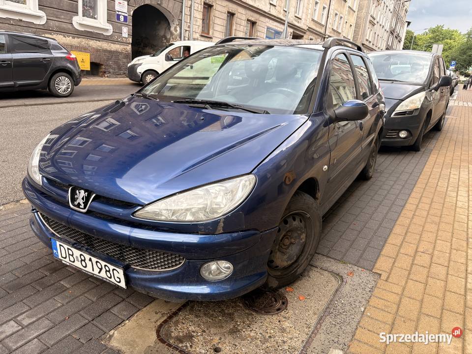 Peugeot 206 SW JBL klima długie opłaty benzyna Wałbrzych