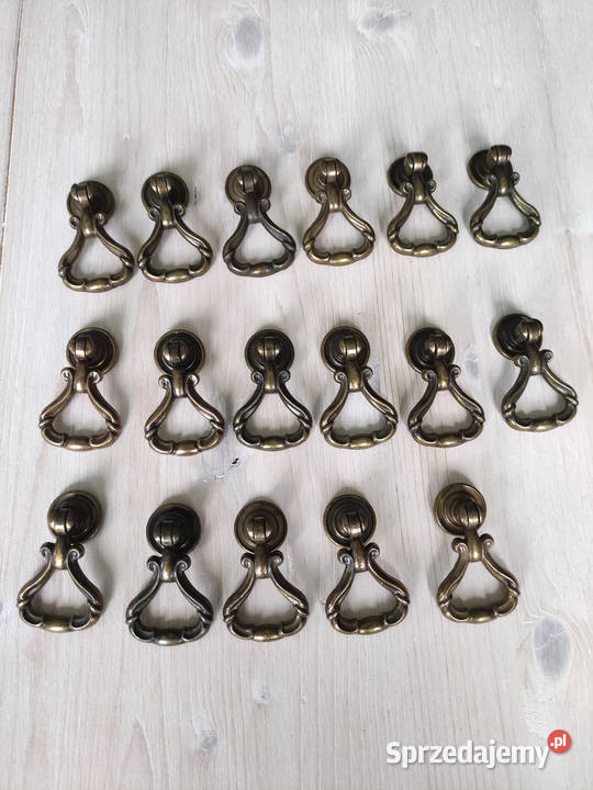 uchwyt meblowy retro stare złoto Wrocław