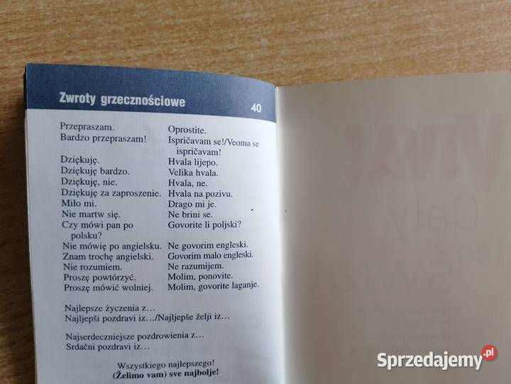 ROZMÓWKI CHORWACKIE mini wersja kieszonkowa do Rok wydania 2001