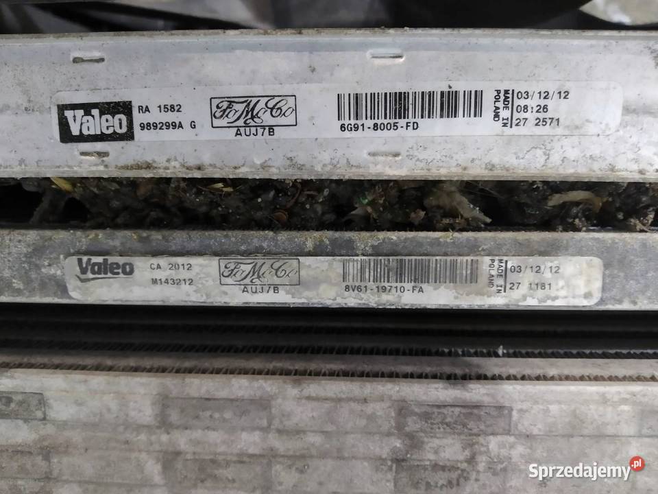 CHŁODNICA WODY KLIMATYZACJI WENTYLATOR KPL 20