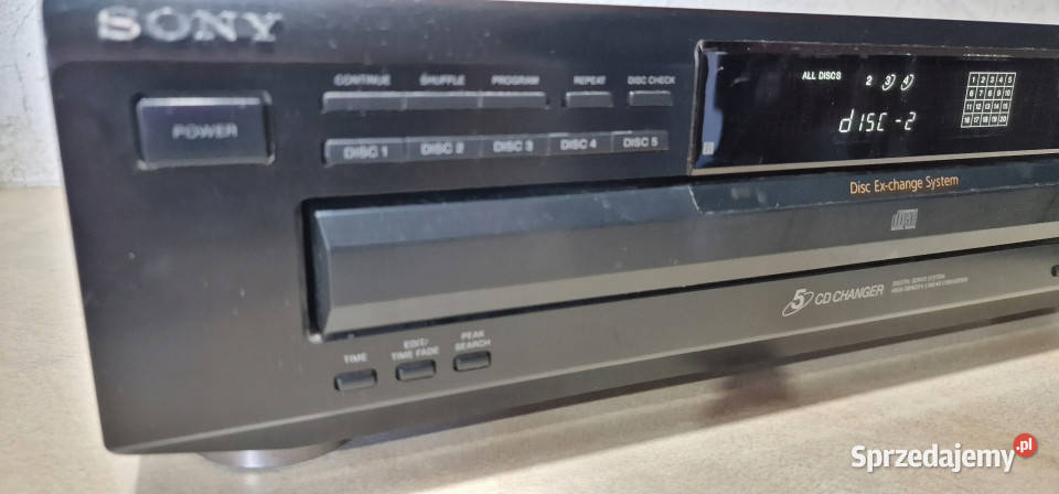 Zmieniarka odtwarzacz CD Sony CDPCE315 CDP CE Międzychód