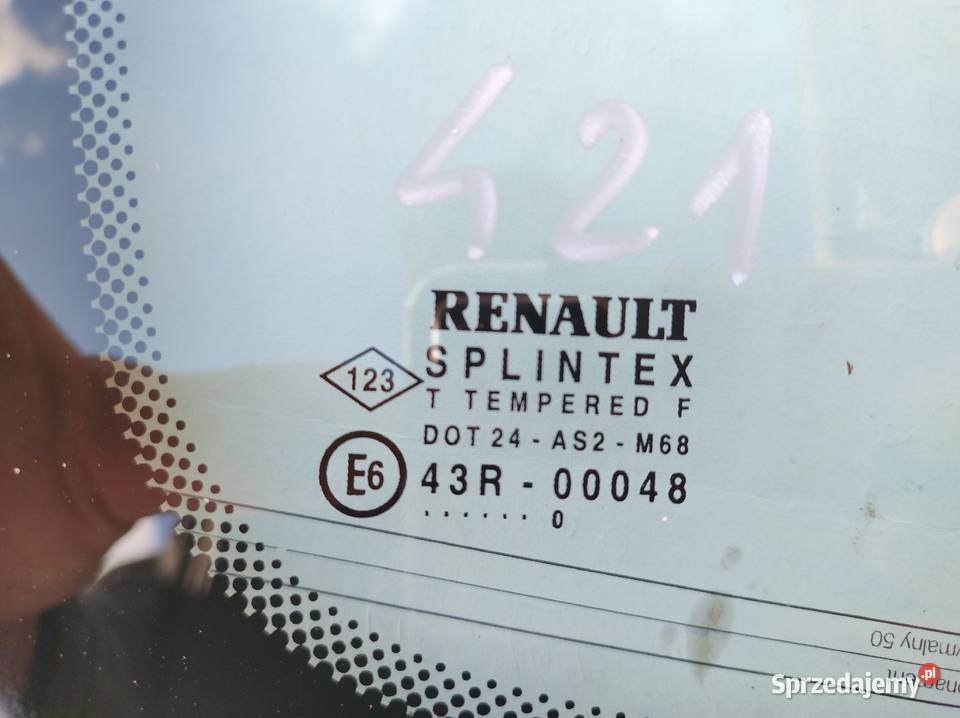 Szyba przednia i tylna Renault megane I Lift Przednie Zahajki-Kolonia