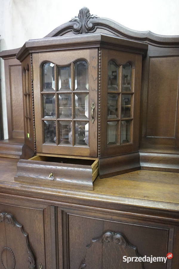 HP ZGRABNY WĄSKI SOLIDNY KREDENS MIĘDZYWOJENNY Kalisz sprzedam