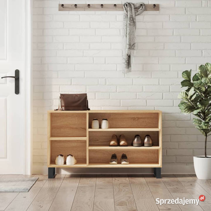 Szafka na buty dąb sonoma 102x36x60 WM831423 mazowieckie Warszawa