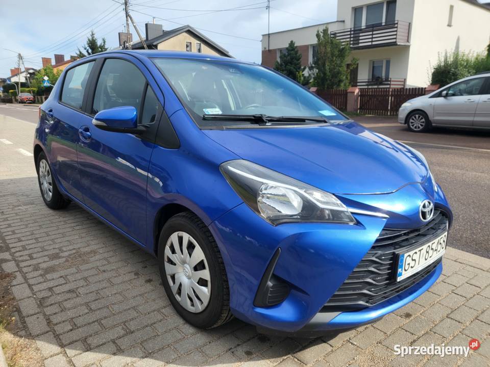 Toyota Yaris z 2018 roku 10 Benzyna LPG pomorskie Starogard Gdański