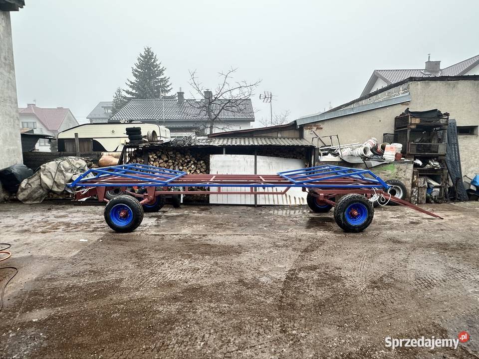 Przyczepa do bel nieuszkodzony Przyczepy rolnicze