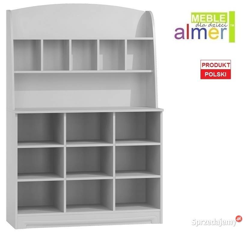 BIANCO N45 komoda z nadstawką dziecka 120x47