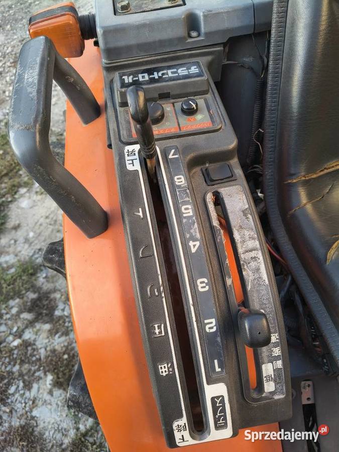 Traktorek 4x4 Kubota Aste A19 Hinomoto CX19 pług