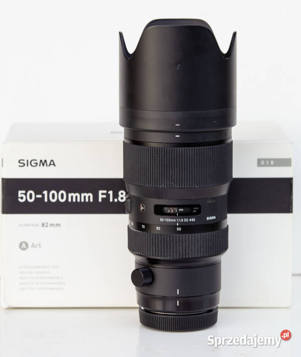 SIGMA 50100 f18 DC HSM for Canon łódzkie Łódź