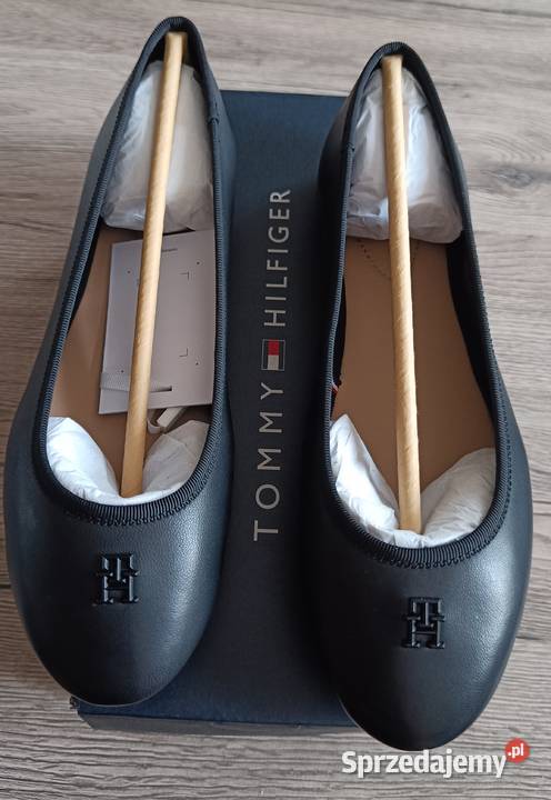 Skórzane baleriny Tommy Hilfiger Balerinki Balerinki śląskie Siemianowice Śląskie