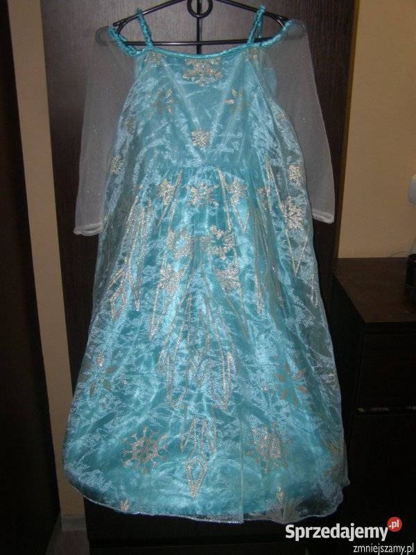 Strój kostium przebranie ELSA KRAINA LODU FROZEN 8 lat+ Siedlce