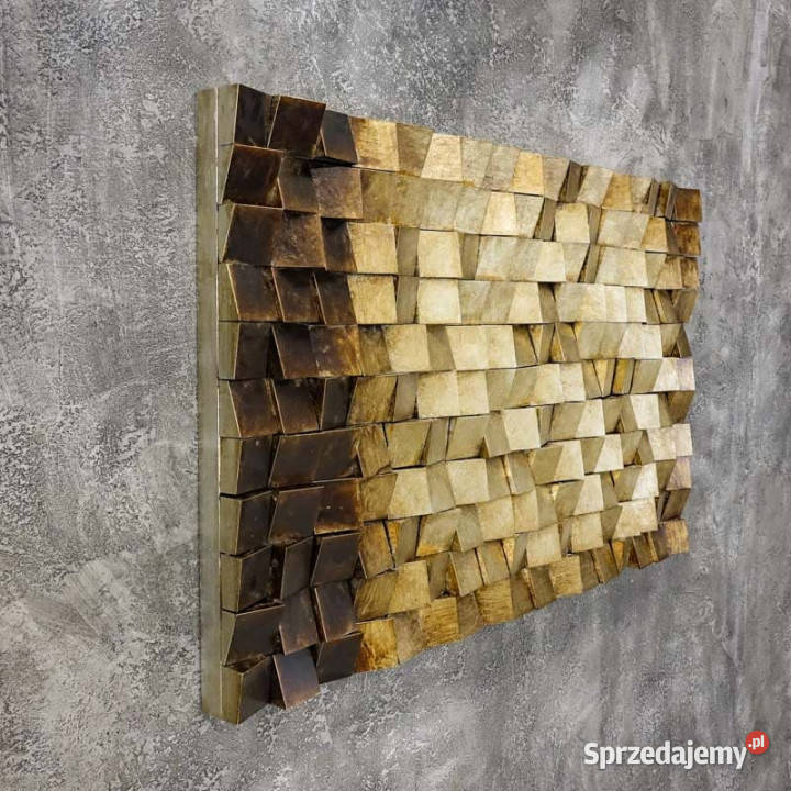 Obraz 3D LOFT MOZAIKO 1 76x118 Chmielnik sprzedam