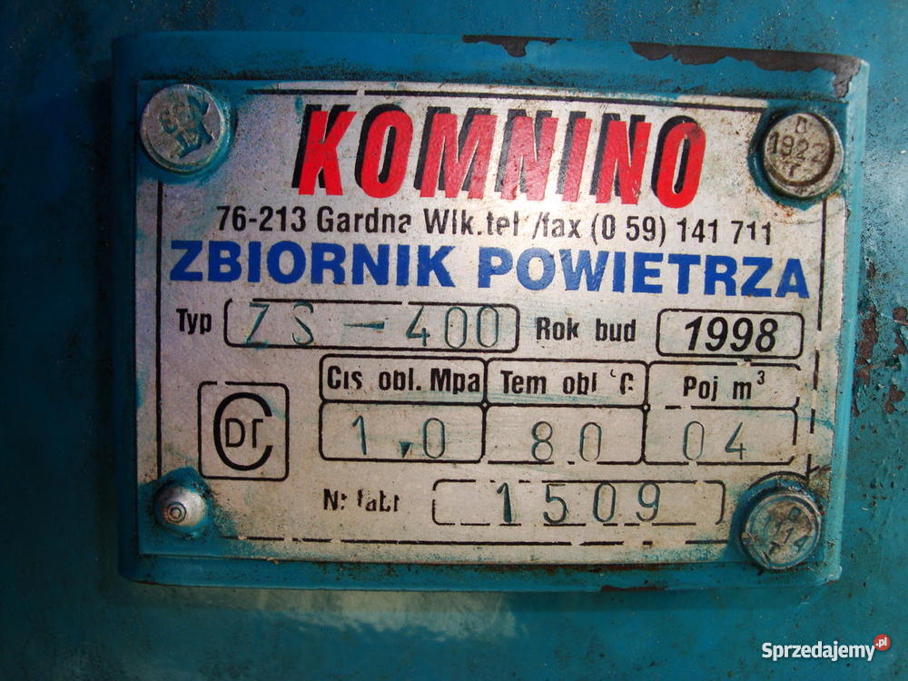 ZBIORNIK POWIETRZA Oborniki Śląskie