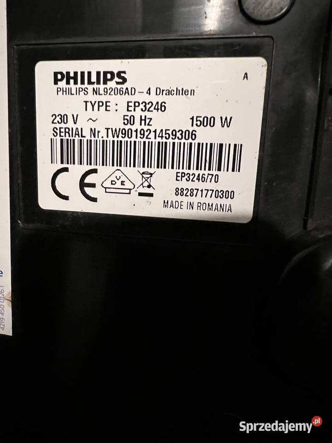 Ekspres automatyczny Philips Latte go Izdebnik sprzedam