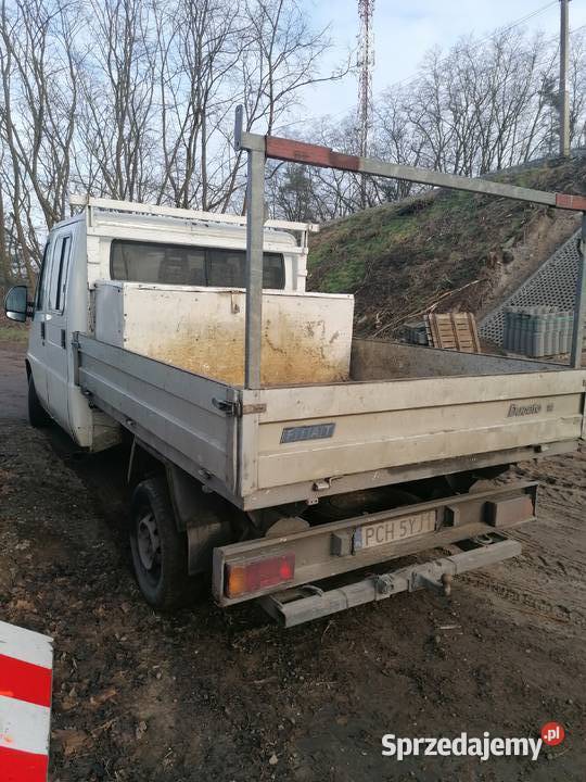 FIAT DUCATO DUBEL KABINA 28 TD ZAMIENIAMY AUTA VAT marża Chodzież sprzedam