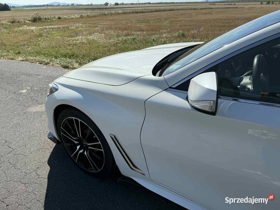 Infiniti Q60 Infiniti q60s Biała perła Custom dolnośląskie Jaworzyna Śląska