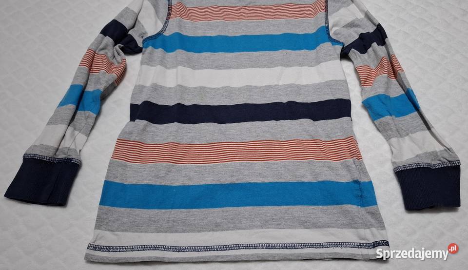 Koszulka długi rękaw chłopięca paski Topolino Czeladź sprzedam