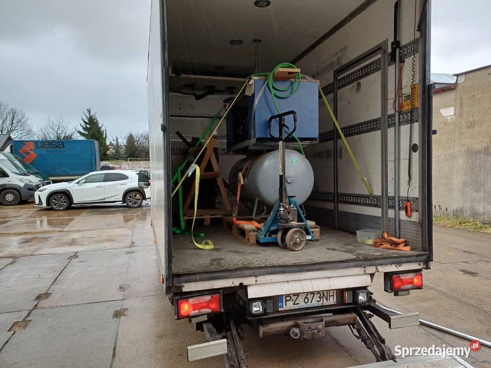 Usługi transportowe Buk Przewóz rzeczy palet Transport towarów wielkopolskie Luboń