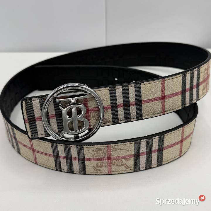 Pasek Burberry rozmiar 115 Paski opolskie Strzelce Opolskie